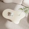 Cloud Shaped Coffee Table For Living Room - Beige - Image 6