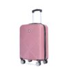 2 Piece Luggage Sets Lightweight Suitcase, Spinner Wheels, (20/14) - Pink - Image 10