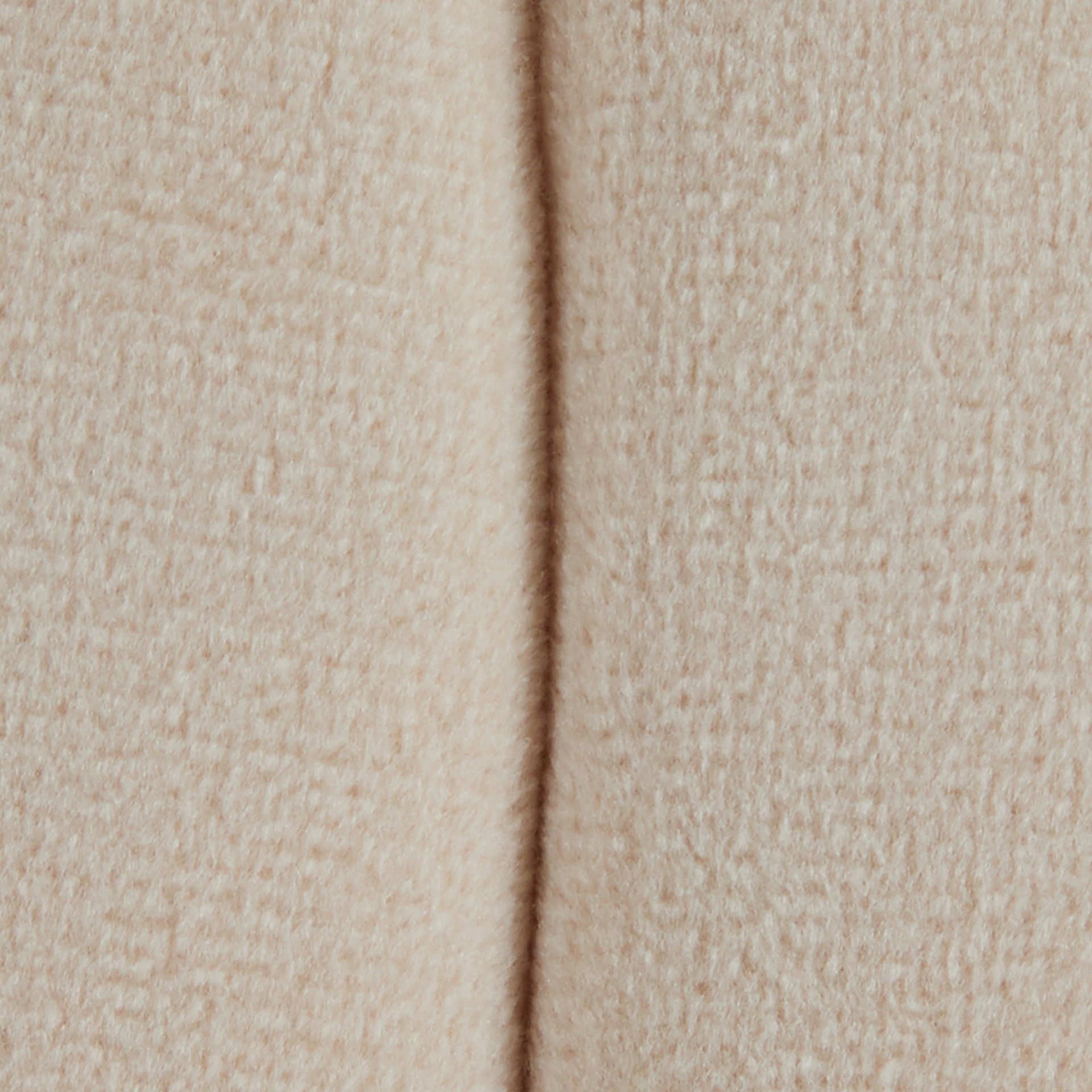 Braided - Round Ottoman - Cream - Velvet - Image 3