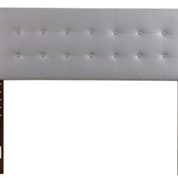 Queen Bed Headboard For Modern Comfort - Light Gray