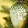 Tear Drop Ornament, Decorative Hanging Christmas Tree Ornaments For Holiday Party Decorations (Set of 12) - Green - Image 3