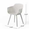 Lotus - Chair (Set of 2) - White - Image 3