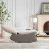 Modern Rocking Chair Recliner, Comfy Rocker Nursery Chair With Footrest, Accent Reading Chair, Upholstered Lounge Chair For Relaxing, Resting, Soft Padded Rocker For Indoor Living Room Bedroom - Gray - Image 21