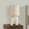 Lighting, Table Lamp, Resin, Modern - Cream - Image 7