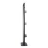 Full Length Standing Mirror, 360° Swivel Floor Mirror For Bedroom - Black - Image 4
