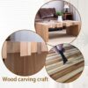 Modern Rustic Coffee Table, Rectangular Center Table For Living Room - Multi / Multicolor - Image 10