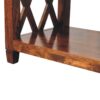 Belmont - X Frame Coffee Table - Brown - Image 8