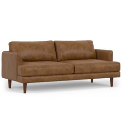 Livingston - Upholstered Sofa - Caramel Brown