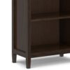 Warm Shaker - 5 Shelf Bookcase - Brown - Image 3