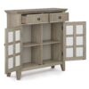 Acadian - Entryway Storage Cabinet - Distressed Gray - Image 2