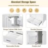 Bathroom Vanity With Single Sink, Combo Cabinet Undermount Sink, Bathroom Storage Cabinet With Two Doors And A Drawer, Soft Closing, Multifunctional Storage, Solid Wood Frame - White - Image 7