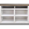 Hampton - TV Stand Console For TVs Up To 100" - Jasmine Whitewash / Barnwood - Image 6