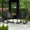 Gable - Rocking Chair (Set of 2) - Black - Image 2
