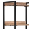 Kelsey - Narrow Bookshelf With Cabinet - Natural - Image 7