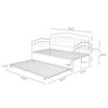 Fox - Twin Daybed With Twin Trundle - White - Image 14