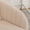Adjustable Office Chair, Home Bedroom, Ergonomic Swivel Chair, Backrest Seat, Comfortable For Long Sitting - Khaki - Image 9