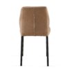 Dining Chairs Living Room Chair Modern Kitchen Armless Side Chair With Metal Legs (Set of 4) - Beige - Image 9
