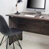 Urban - Farmhouse Composite Wood Writing Desk With Eco Friendly Material And Durable - Gray - Image 6