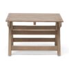 Sedona - Outdoor Side Table With Open Slat Design - Gray - Image 6