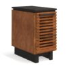 Graceland - Chairside Table, Fully Assembled - Black, Bourbon - Image 2