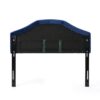 Kaarina - Contemporary Tufted Fabric Full / Queen Headboard - Navy Blue - Image 10