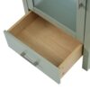 Bathroom Vanity With Ceramic Sink And Ample Storage, Ideal For Small Bathrooms - Green - Image 15