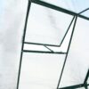 6.3'x6.2'x7' Polycarbonate Greenhouse, Heavy Duty Outdoor Aluminum Walk-In Green House Kit With Rain Gutter, Vent And Door For Backyard Garden - Green - Image 24