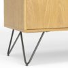 Hunter - TV Media Stand - Oak Veneer - Image 5