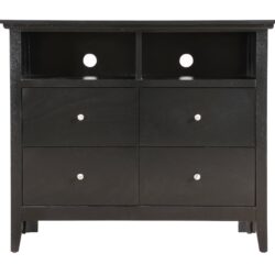 Charming TV Media Chest - Black