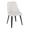 Marche - Contemporary Dining Chair (Set of 2) - White / Black - Image 2