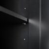 Freestanding Tall Bathroom Cabinet With Soft Close Doors And Adjustable Shelves - Black - Image 14