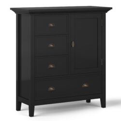 Redmond - Medium Storage Cabinet - Black