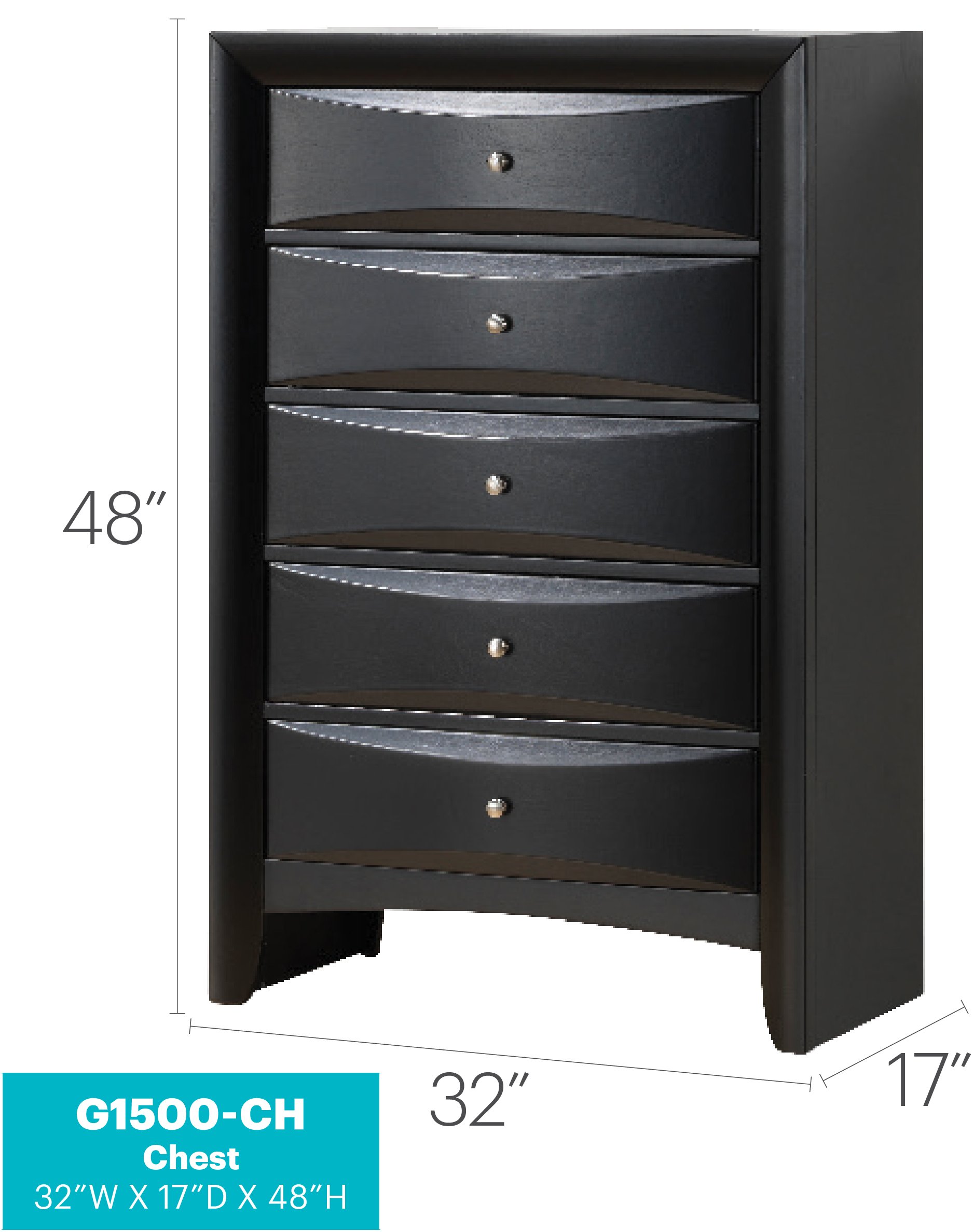 Marilla - Chest - Black - Image 6