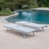 Salton - Chaise Lounge Sunbathing Recliner - Natural - Image 4