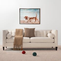 Jack - Modern Tuxedo Tufted Sofa - Sky Neutral Beige