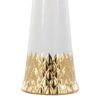 Penelope - Contemporary Table Lamp / White / Gold Body / White - Image 3