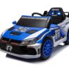 12V4A 20W*2 One Button Start, Forward And Backward, High And Low Speed, Music, Front Light, Power Display, Two Doors Can Open, 2.4G R / C, Seat Belt Four Wheel Absorber Kids Ride On Car - Blue - Image 2