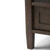 Warm Shaker - End Table - Farmhouse Brown - Image 5