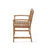 Farmhouse Style Outdoor Bench - Teak Acacia Wood - Image 9