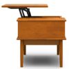 Draper - Lift Top Coffee Table - Teak - Image 3