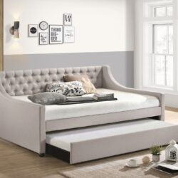 Lianna - Full Daybed Twin & Trundle - Fog