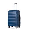 Luggage Set Of 5 Pieces, Expandable Hard Pc Luggage Set With Tsa Lock For Rotating Wheels, Lightweight Rolling Luggage - Dark Blue - Image 13