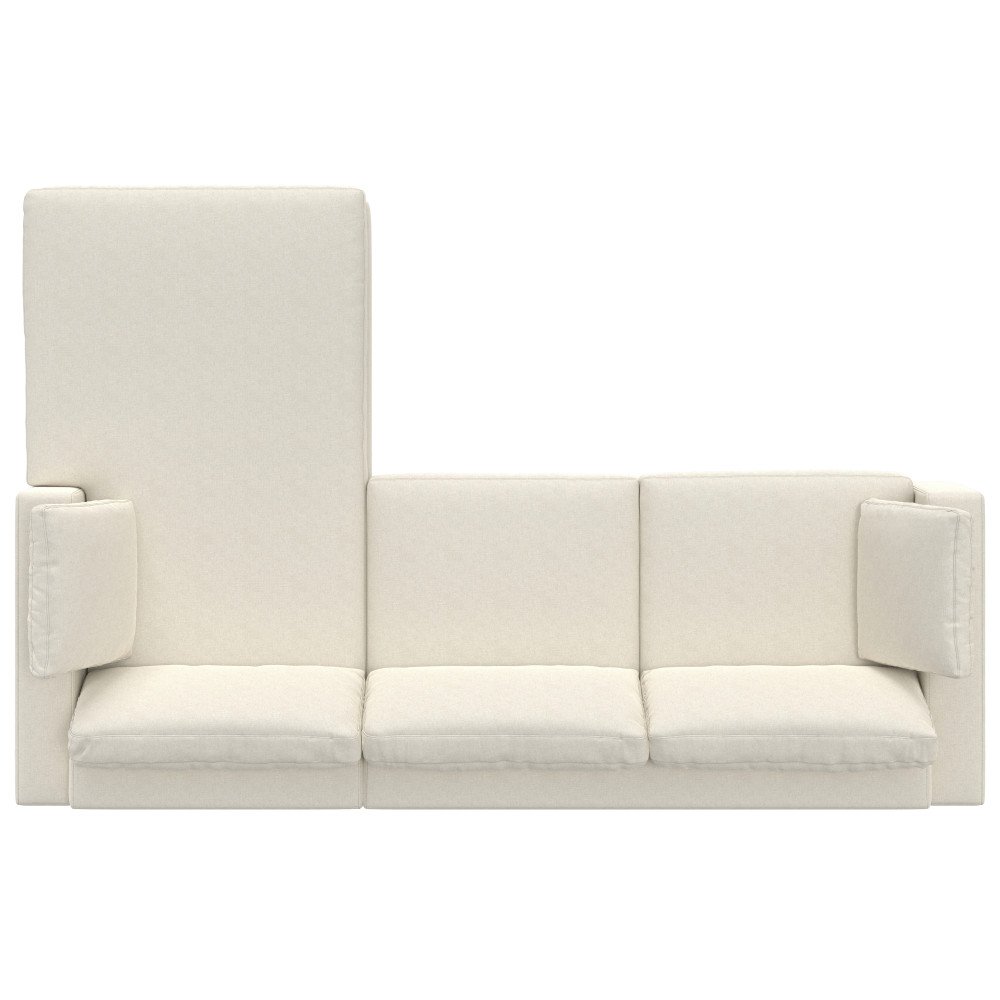 Charlie - Deep Seater Right Sectional Sofa - Cream - Image 15