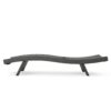Salem - Wicker Chaise Lounge Chair For Comfortable Outdoor Relaxing - Gray Rattan - Image 14