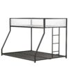 Adam - Twin Over Full Bunk Guard Rail - Black With White Mesh - Image 12