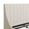 Aspen - King Vertical Tufted Headboard Platform Bed Set - French Beige - Image 16