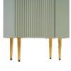 Bathroom Vanity, Combo Cabinet, Bathroom Storage Cabinet, Single Ceramic Sink, Right Side Storage - Green - Image 17