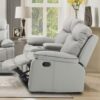 Reclining Loveseat - Gray - Image 3
