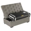 Convertible Ottoman Sleeper With Memory Mattress - Gray - Gray - Image 11