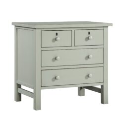 Georgina - 4 Drawer Storage Nightstand - Antique Grey